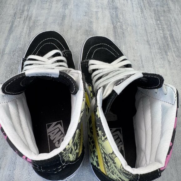 VANS SK8-Hi Lady Vans Azalea Pink True White Women Sneakers Sz 8.5 Mens 7 - Picture 6 of 10